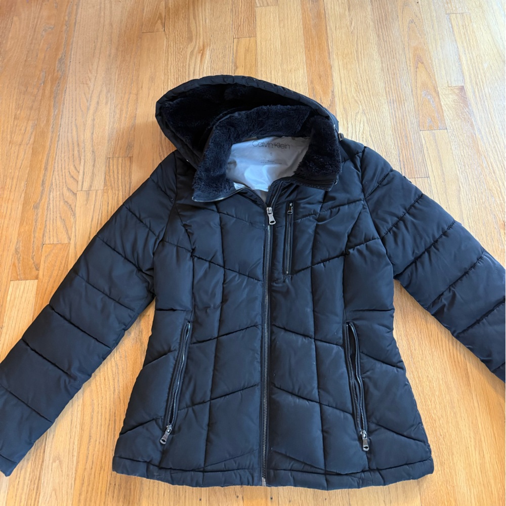 Calvin Klein Women's Black Puffer Jacket